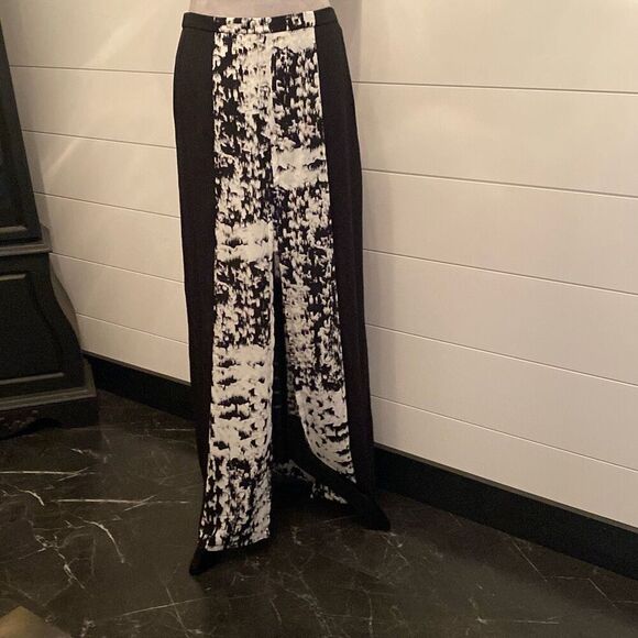 Bcbgmaxazria Womens Small Jane Maxi Skirt High Front Slit Pockets - Picture 1 of 9